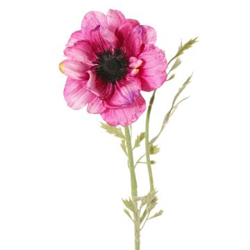 Kunstblume Anemone OKAPI, rosa-pink, 55cm, Ø10cm