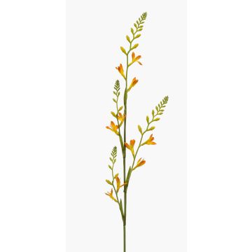 Künstliche Blume Montbretie KATHERYN, gelb-orange, 90cm