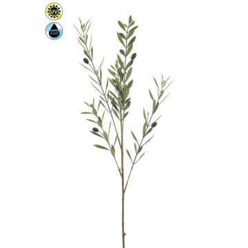 Olivenzweig künstlich BAKSON mit Früchten, crossdoor, 90cm