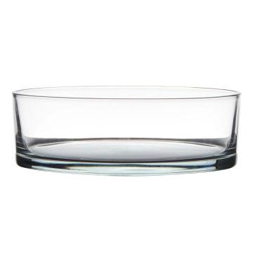 Obstschale VERA EARTH aus Glas, klar, 8cm, Ø25cm