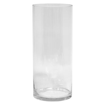 Glasvase Zylinder SANSA OCEAN, klar, 35cm, Ø15cm