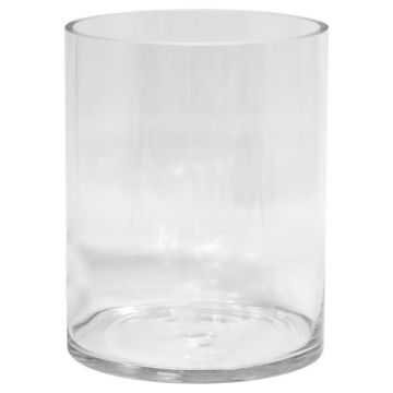 Glasvase Zylinder SANSA OCEAN, klar, 35cm, Ø25cm