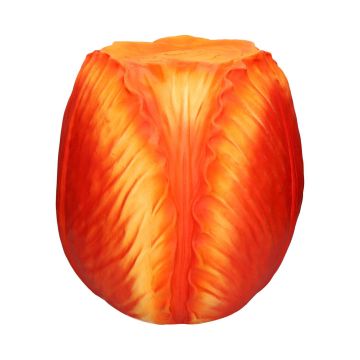 Nebentisch MOLANI in Tulpenform, orange, 45cm, Ø46,5cm Nebentisch MOLANI in Tulpenform, orange, 45cm, Ø46,5cm