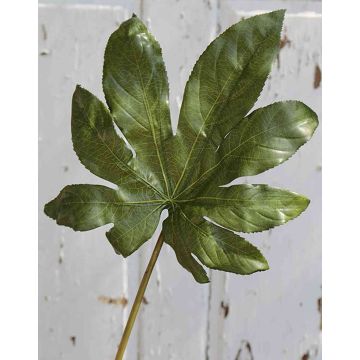 Unechtes Aralienblatt SALVATORE, grün, 70cm