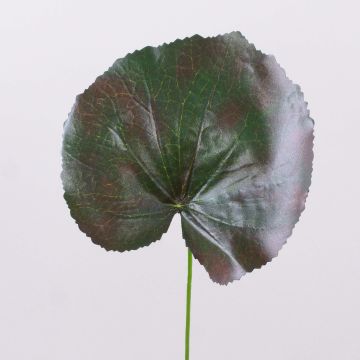 Künstliches Geranien Blatt HEIDEGARD, grün-rot, 38cm, Ø14cm Künstliches Geranien Blatt HEIDEGARD, grün-rot, 38cm, Ø14cm