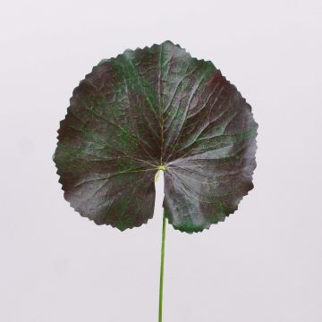 Künstliches Geranien Blatt HEIDEGARD, grün-rot, 38cm, Ø13cm Künstliches Geranien Blatt HEIDEGARD, grün-rot, 38cm, Ø13cm
