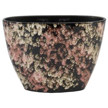Ovaler Blumentopf NUVOL aus Terrakotta, Farbspiel, rosa, 32x15x22cm Ovaler Blumentopf NUVOL aus Terrakotta, Farbspiel, rosa, 32x15x22cm