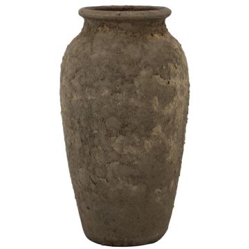 Keramikvase SENTIF mit Struktur, grau, 50cm, Ø26cm Keramikvase SENTIF mit Struktur, grau, 50cm, Ø26cm