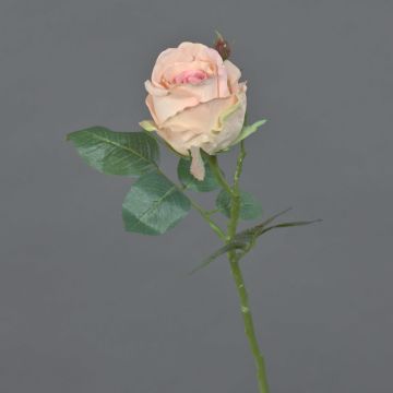 Kunstblume Rose VRONI, rosa, 30cm, Ø6,5cm