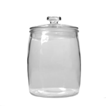 Bonbon Glas TEHANI mit Deckel, transparent, 26cm, Ø18cm