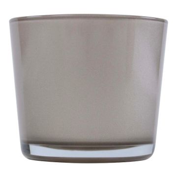 Maxi Teelichtglas ALENA METALLIC, silber metallic, 9cm, Ø10cm Maxi Teelichtglas ALENA METALLIC, silber metallic, 9cm, Ø10cm