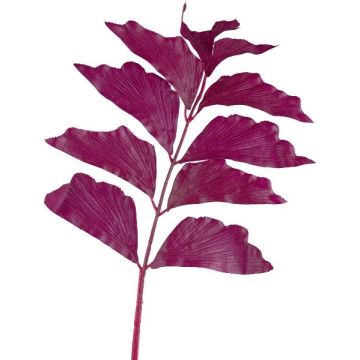 Künstliches Palmenblatt Fischschwanzpalme MANDEW, aubergine, 80cm