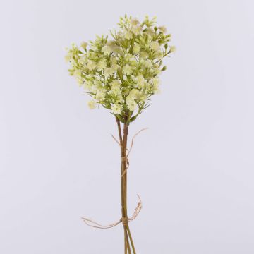 Kunstblumenstrauß Schleierkraut CECILIA, creme-weiß, 30cm