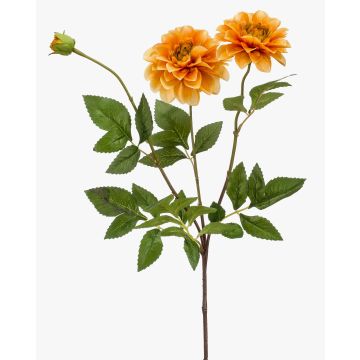 Künstliche Blume Dahlie NAXOS mit Blüten, orange-gelb, 70cm, Ø10-11cm Künstliche Blume Dahlie NAXOS mit Blüten, orange-gelb, 70cm, Ø10-11cm