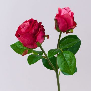 Kunstblume Rose RENATUS, pink-rosa, 45cm, Ø6-8cm Kunstblume Rose RENATUS, pink-rosa, 45cm, Ø6-8cm