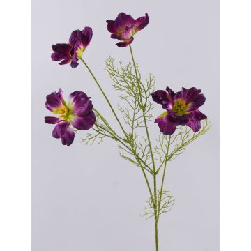 Kunst Blumenzweig Schmuckkörbchen PRESTIOSA, violett-grün, 75cm, Ø6-11cm Kunst Blumenzweig Schmuckkörbchen PRESTIOSA, violett-grün, 75cm, Ø6-11cm