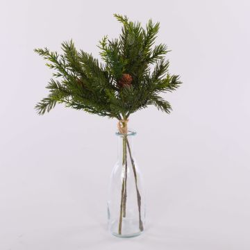 Kunst Tannen Bund KIGANJA mit Zapfen, grün, 35cm Kunst Tannen Bund KIGANJA mit Zapfen, grün, 35cm