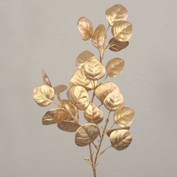 Unechter Eukalyptuszweig DIEMEL, gold, 65cm