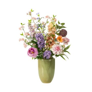 Dekoblumenstrauß FEME, bunt, 100cm, Ø40cm Dekoblumenstrauß FEME, bunt, 100cm, Ø40cm