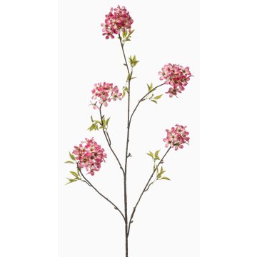 Deko Zweig Zierkirsche SLIRKO mit Blüten, dunkelrosa, 115cm Deko Zweig Zierkirsche SLIRKO mit Blüten, dunkelrosa, 115cm