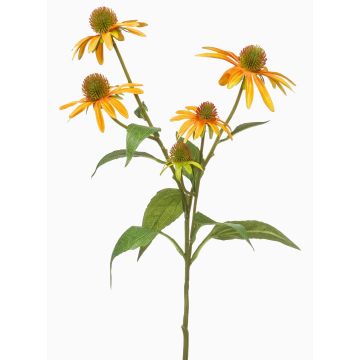Künstlicher Zweig Sonnenhut MILROV, gelb, 75cm