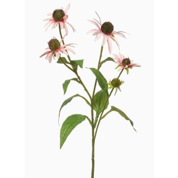 Künstlicher Zweig Sonnenhut MILROV, hellrosa, 75cm