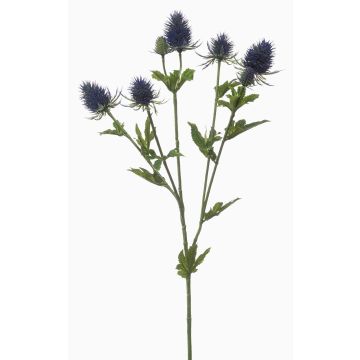 Deko Zweig Edeldistel JESSAMINE, blau, 70cm, Ø2-4cm