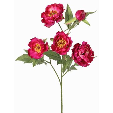 Künstlicher Zweig Pfingstrose LARDUAN, Eco Collection, pink, 60cm, Ø7cm Künstlicher Zweig Pfingstrose LARDUAN, Eco Collection, pink, 60cm, Ø7cm
