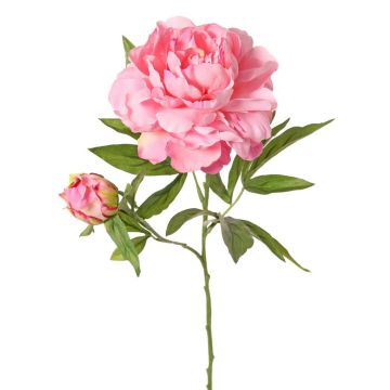 Kunstblume Pfingstrose WARDUAN, Eco Collection, rosa, 65cm, Ø15cm