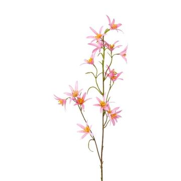Kunstzweig Tweedia solanoides ZORHIL, metallic-rosa, 75cm