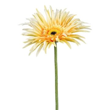 Künstliche Blume Gerbera FELISY, gelb, 65cm