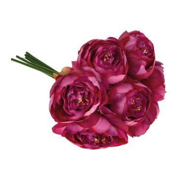 Pfingstrosen Strauß künstlich LISSADA, pink, 30cm