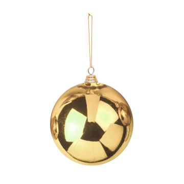 Weihnachtskugel TEODORA, glänzend gold, Ø30cm