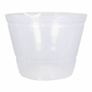 Kunststoff Einsatzgefäß KIPA für Pflanzkörbe, wasserdicht, klar, 22cm, Ø30cm