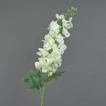 Dekoblume Rittersporn JINGMUO, weiß, 90cm, Ø12cm