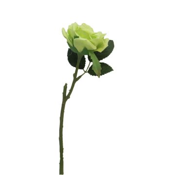 Kunstblume Rose ASHANTO, hellgrün, 25cm, Ø8cm