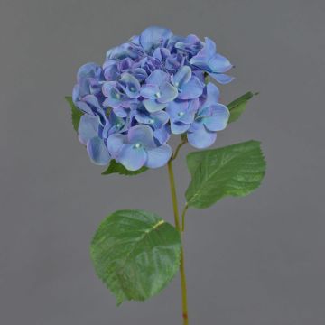 Dekoblume Hortensie MEITAO, blau-lila, 70cm, Ø16cm