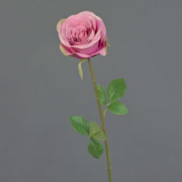 Künstliche Rose RUYUN, rosa, 45cm, Ø8cm