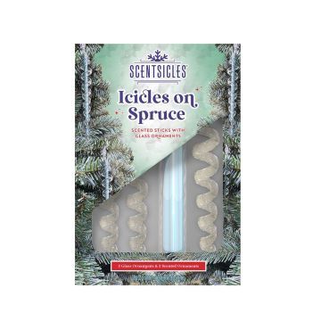 Scentsicles® Duftstäbchen Hänger in Kristalloptik, 18 Stück, transparent
