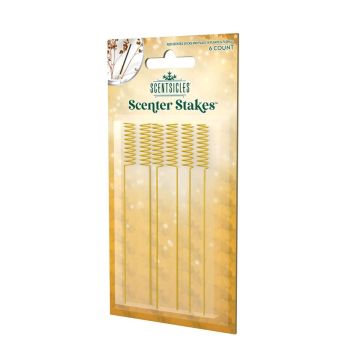 Scentsicles® Duftstäbchen Halter, 6 Stück, gold