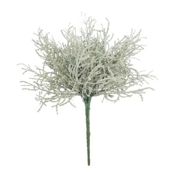Dekopflanze Gitterkraut CHENJIA, Steckstab, grau-weiß, 25cm