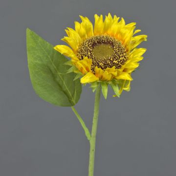 Kunstblume Sonnenblume HELINYU, gelb, 45cm, Ø10cm