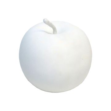 Kunst Obst Apfel CHENYUN, matt-weiß, 8cm Kunst Obst Apfel CHENYUN, matt-weiß, 8cm