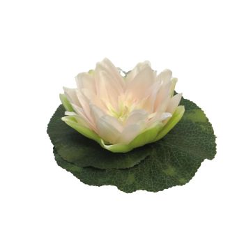 Künstliche Seerose SHUOLIN, schwimmend, zartrosa, Ø18cm