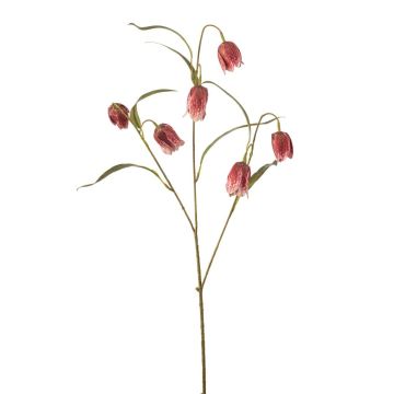Dekoblume Schachbrettblume TIMANO, rot-rosa, 60cm Dekoblume Schachbrettblume TIMANO, rot-rosa, 60cm