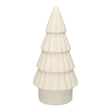 Deko Tannenbaum LOVRA, Terrakotta, weiß, 20cm, Ø9,8cm Deko Tannenbaum LOVRA, Terrakotta, weiß, 20cm, Ø9,8cm