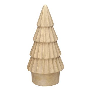Deko Tannenbaum LOVRA, Terrakotta, sand, 29cm, Ø14cm Deko Tannenbaum LOVRA, Terrakotta, sand, 29cm, Ø14cm