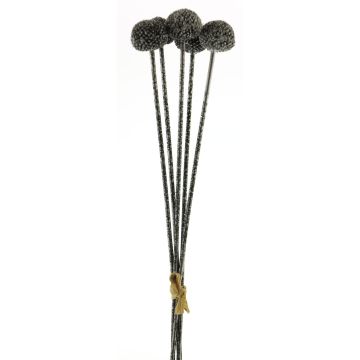 Kunst Bund Zierlauch ANSHUO, silber, 60cm
