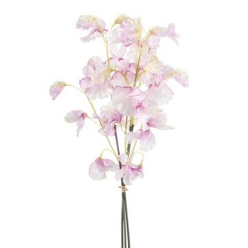 Kunststrauß Lathyrus Bund KIDO, rosa-weiß, 50cm Kunststrauß Lathyrus Bund KIDO, rosa-weiß, 50cm