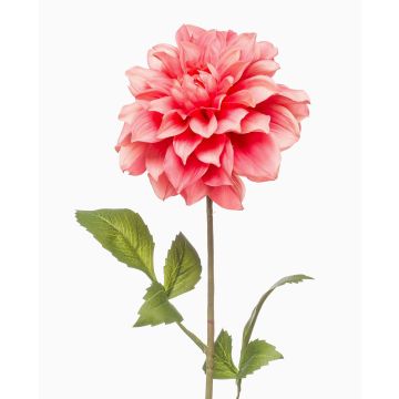 Künstliche Blume Dahlie REFOLG, koralle, 70cm